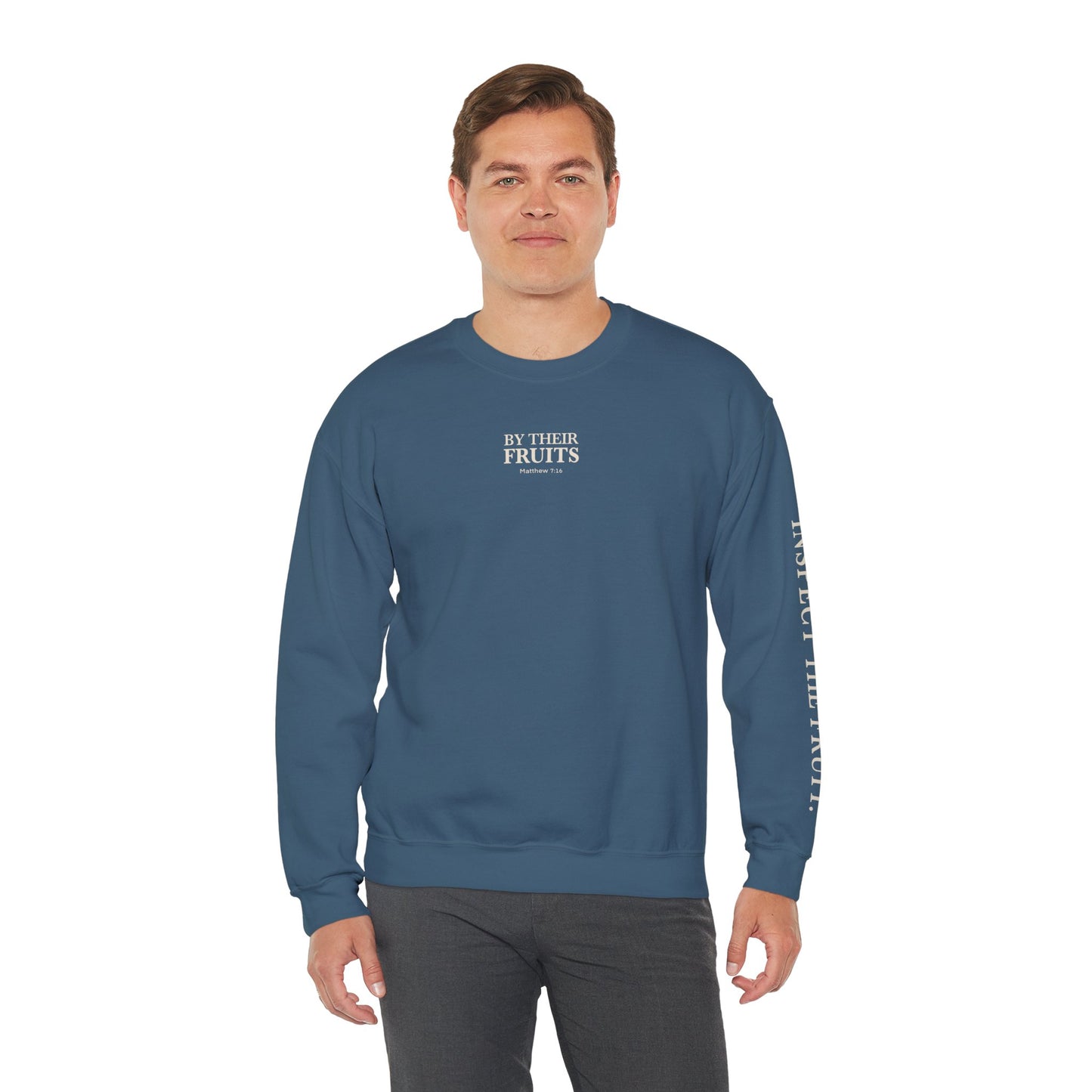 Adult Sweatshirt | By Their Fruits