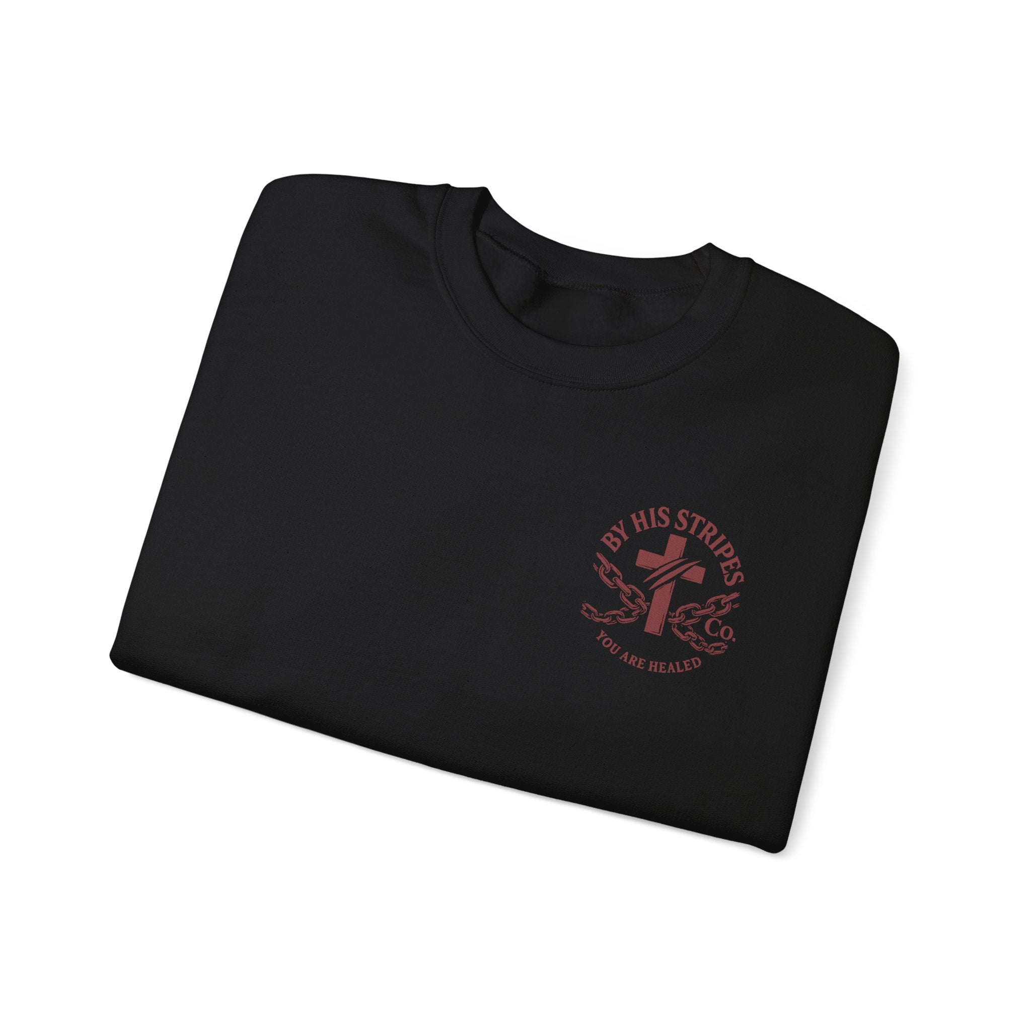 Obey God Not Men Sweatshirt — Christian Faith Crewneck with Acts 5:29 Scripture Design