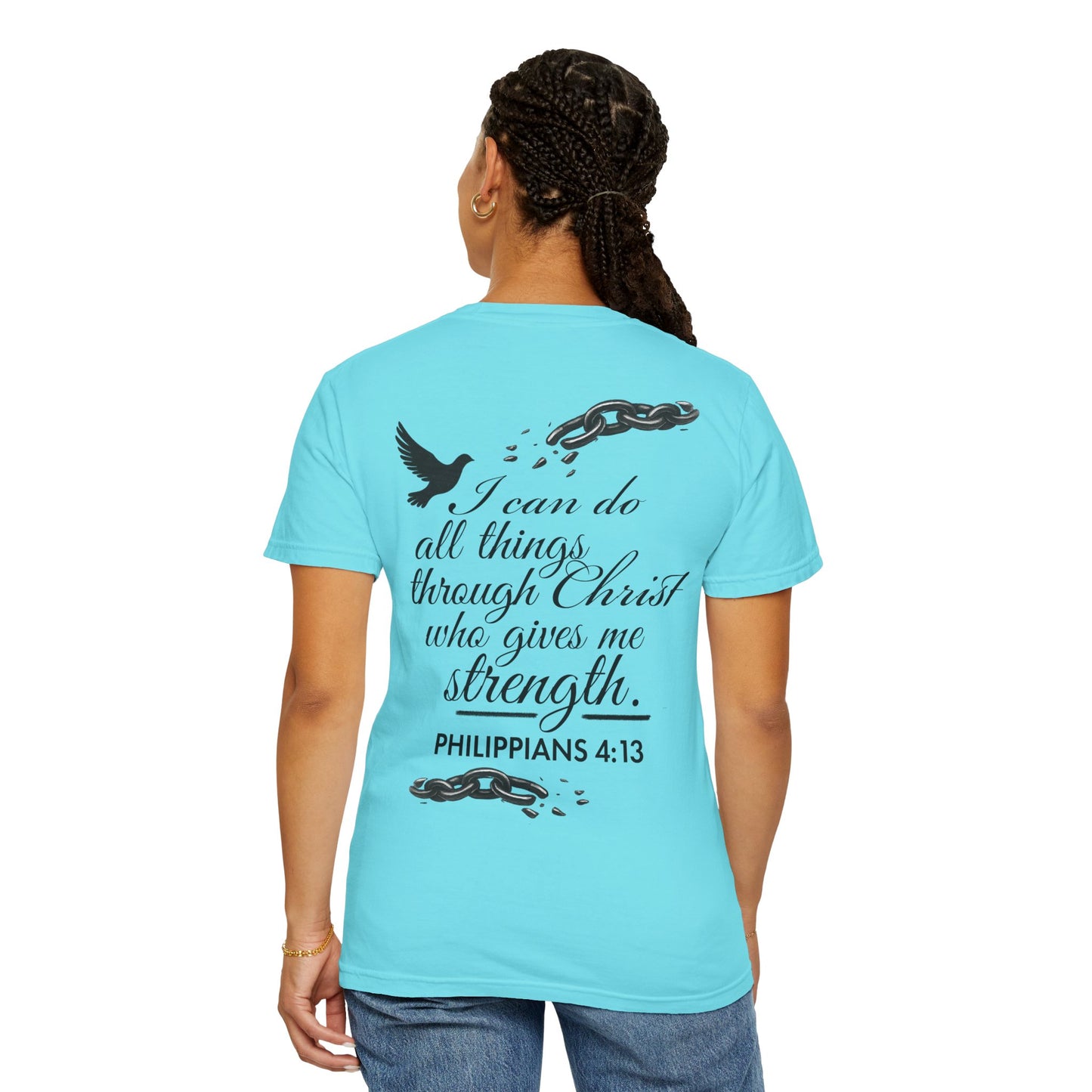 Empowering Unisex T-Shirt - Inspirational Quotes for Faith and Strength, Christian Apparel, Motivational Gift, Casual Wear, Spiritual [...]
