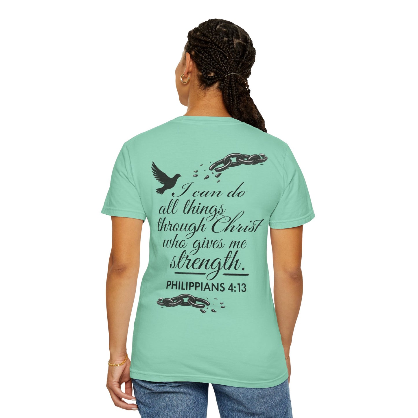 Empowering Unisex T-Shirt - Inspirational Quotes for Faith and Strength, Christian Apparel, Motivational Gift, Casual Wear, Spiritual [...]