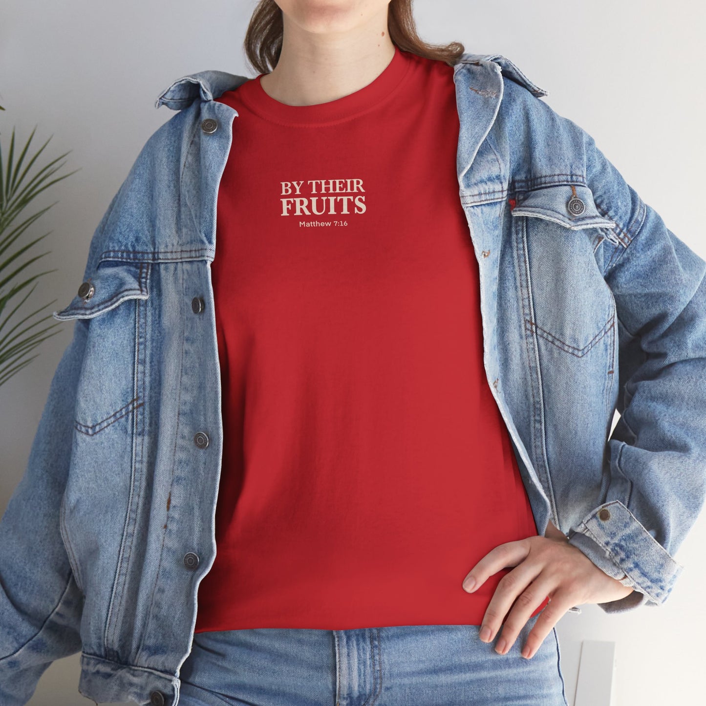 Adult Tee | By Their Fruits – Matthew 7:18