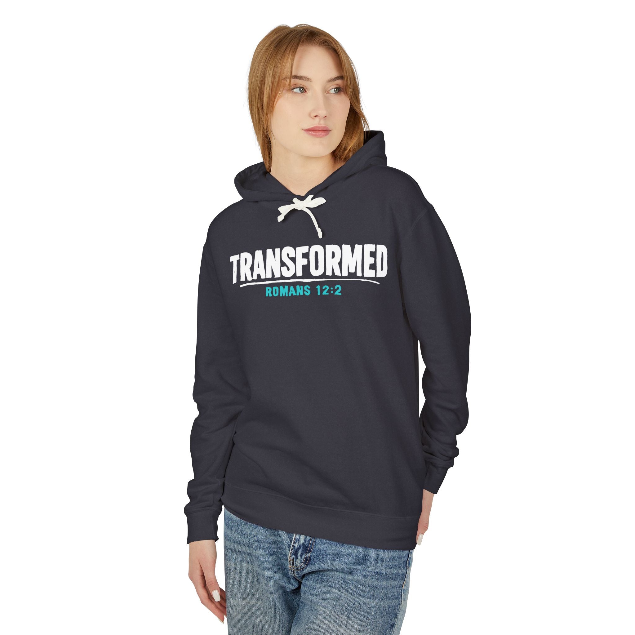 Transformed Romans 12:2 Hoodie — Do Not Conform Christian Pullover