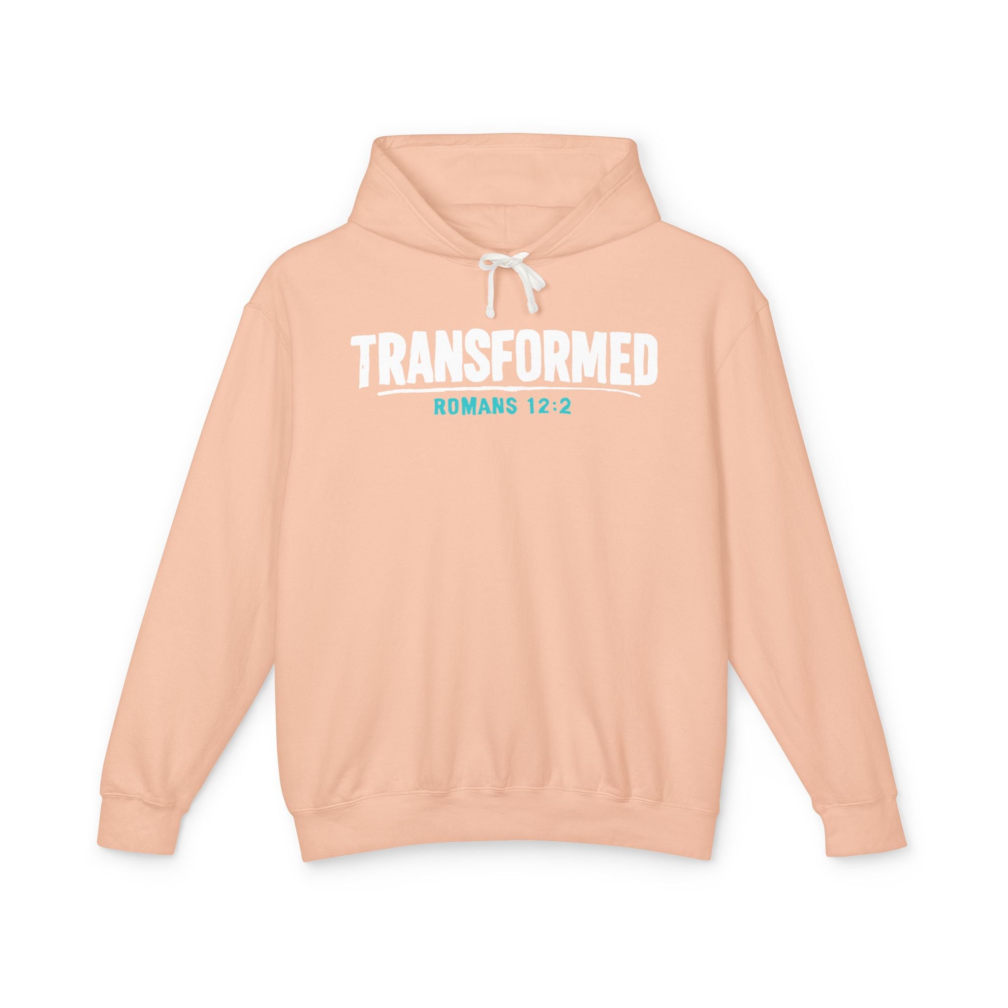 Transformed Romans 12:2 Hoodie — Do Not Conform Christian Pullover