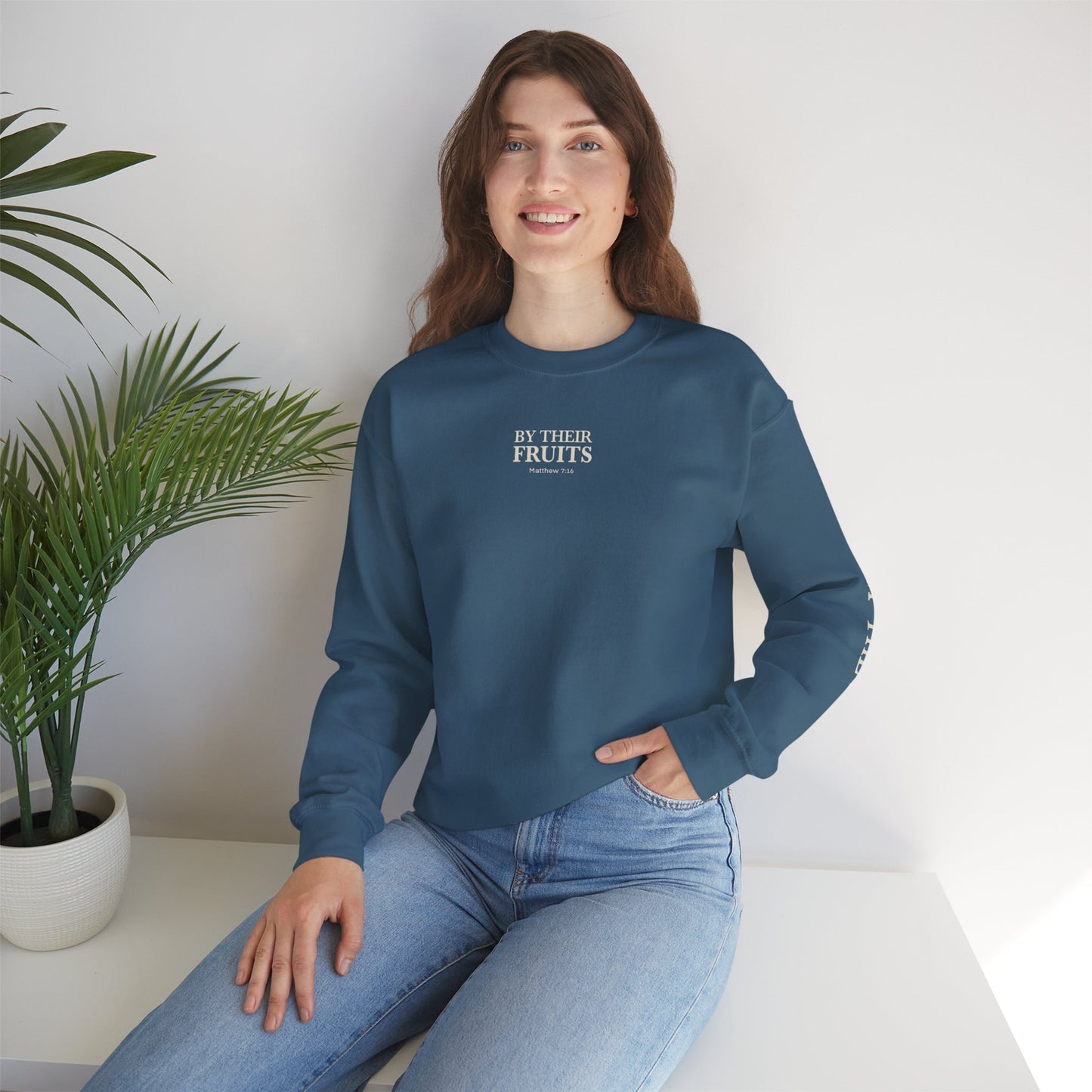 Adult Sweatshirt | By Their Fruits