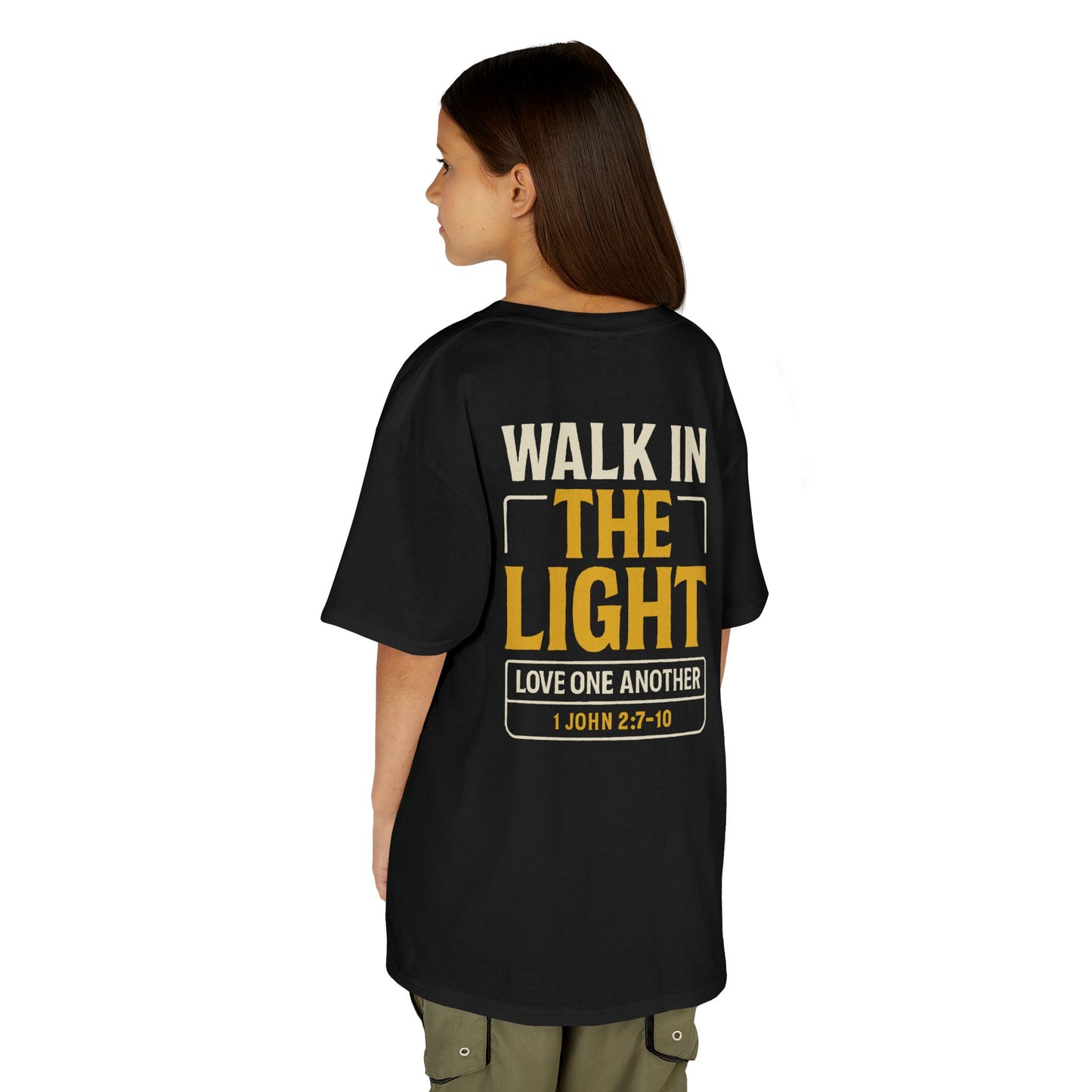 Youth Tee | WALK IN THE LIGHT – 1 John 2:7-10