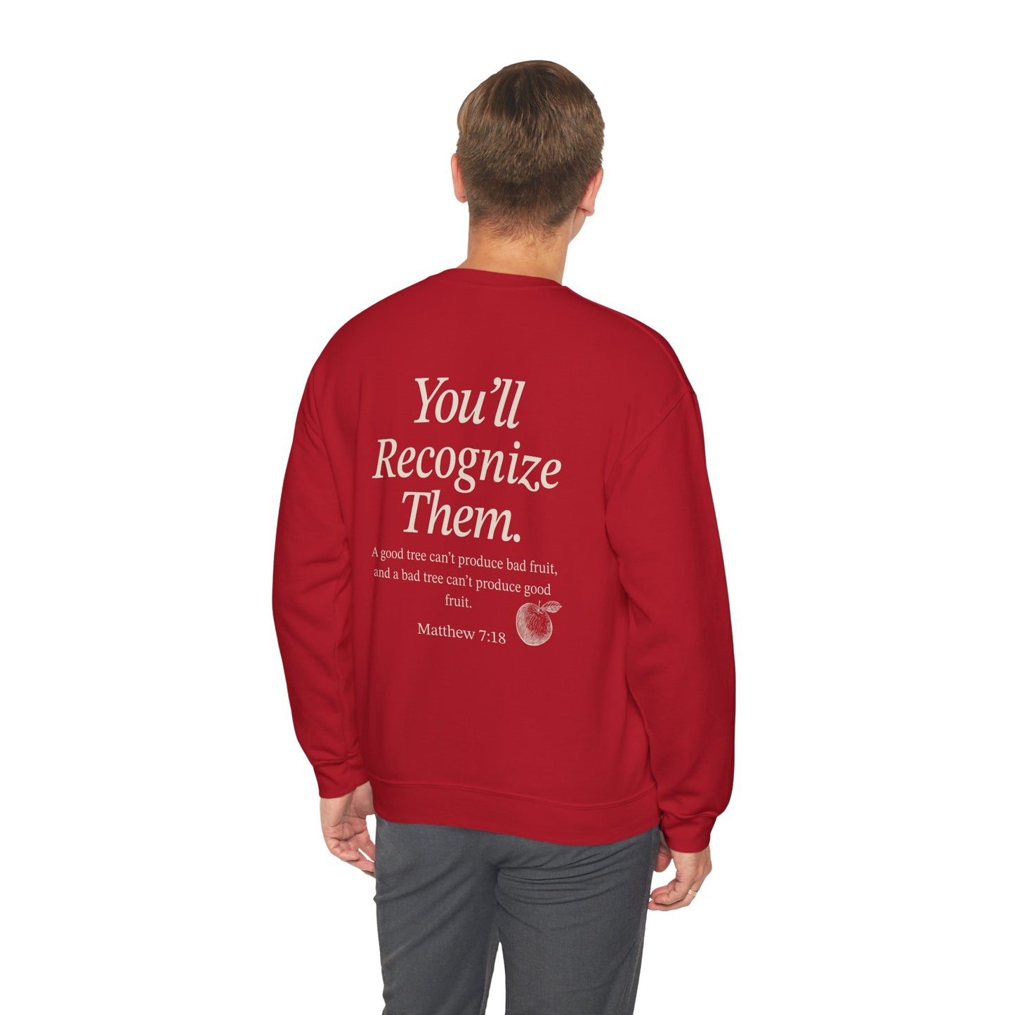 Adult Sweatshirt | By Their Fruits