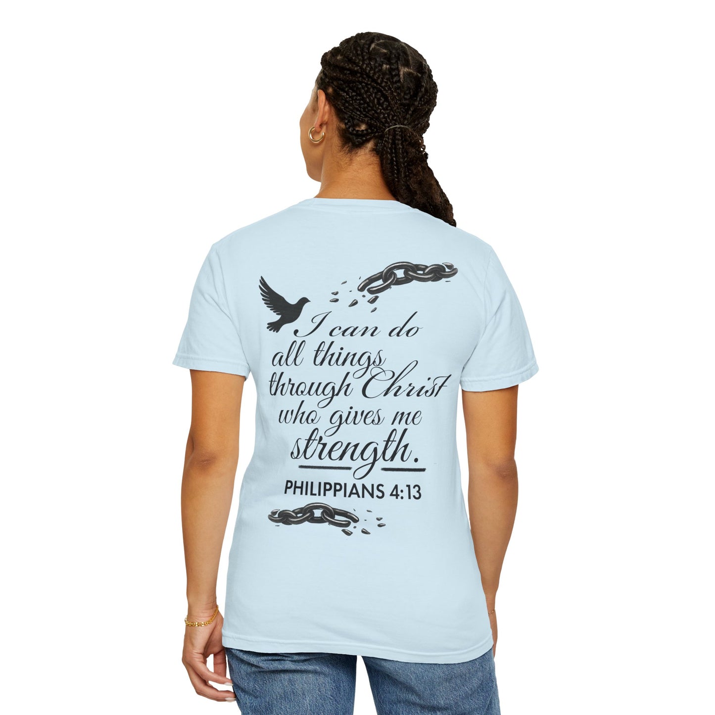Empowering Unisex T-Shirt - Inspirational Quotes for Faith and Strength, Christian Apparel, Motivational Gift, Casual Wear, Spiritual [...]