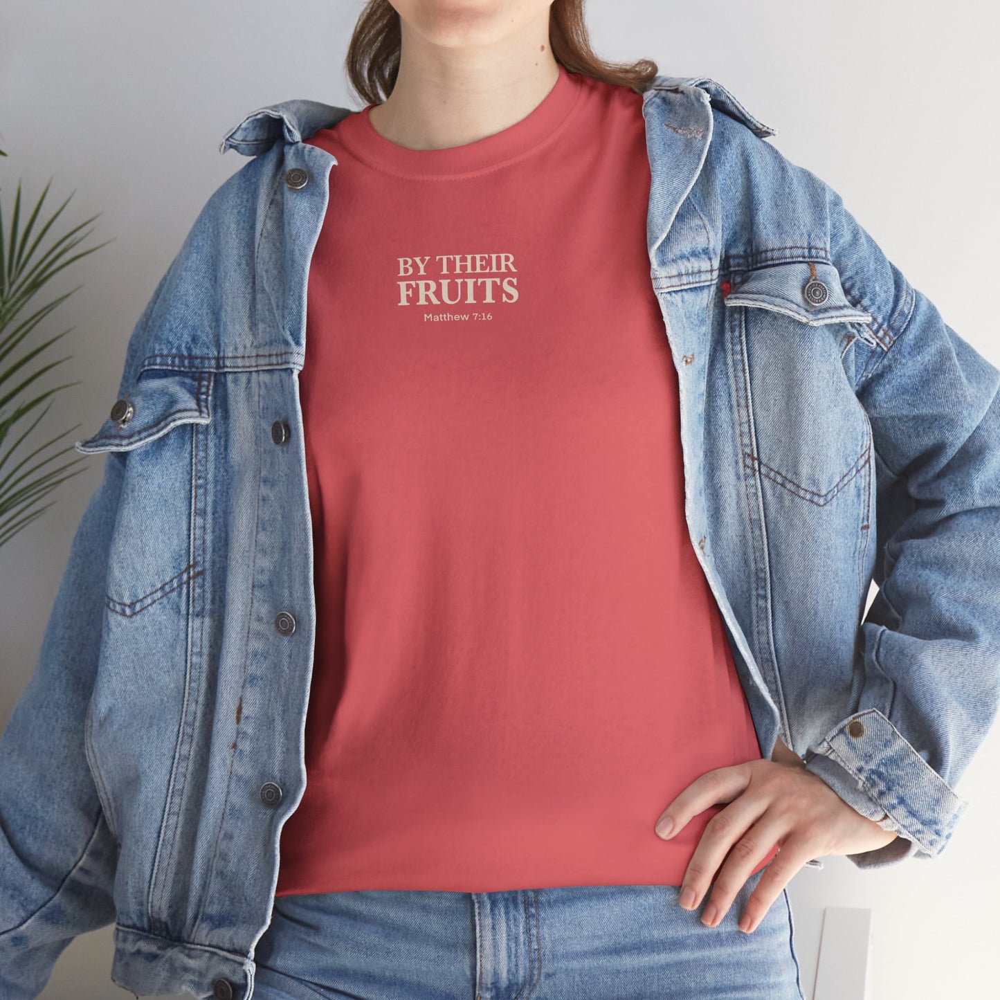 Adult Tee | By Their Fruits – Matthew 7:18