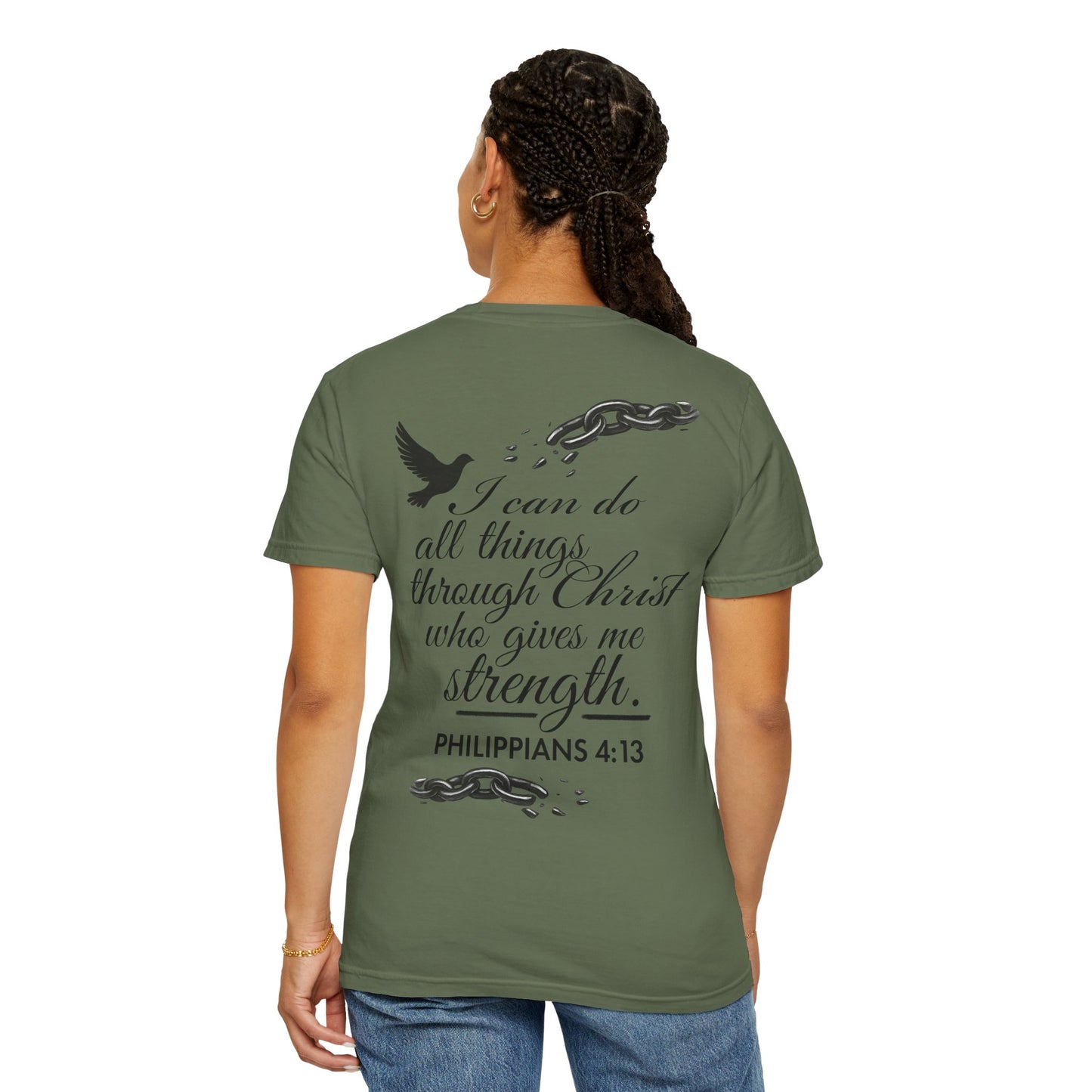 Empowering Unisex T-Shirt - Inspirational Quotes for Faith and Strength, Christian Apparel, Motivational Gift, Casual Wear, Spiritual [...]