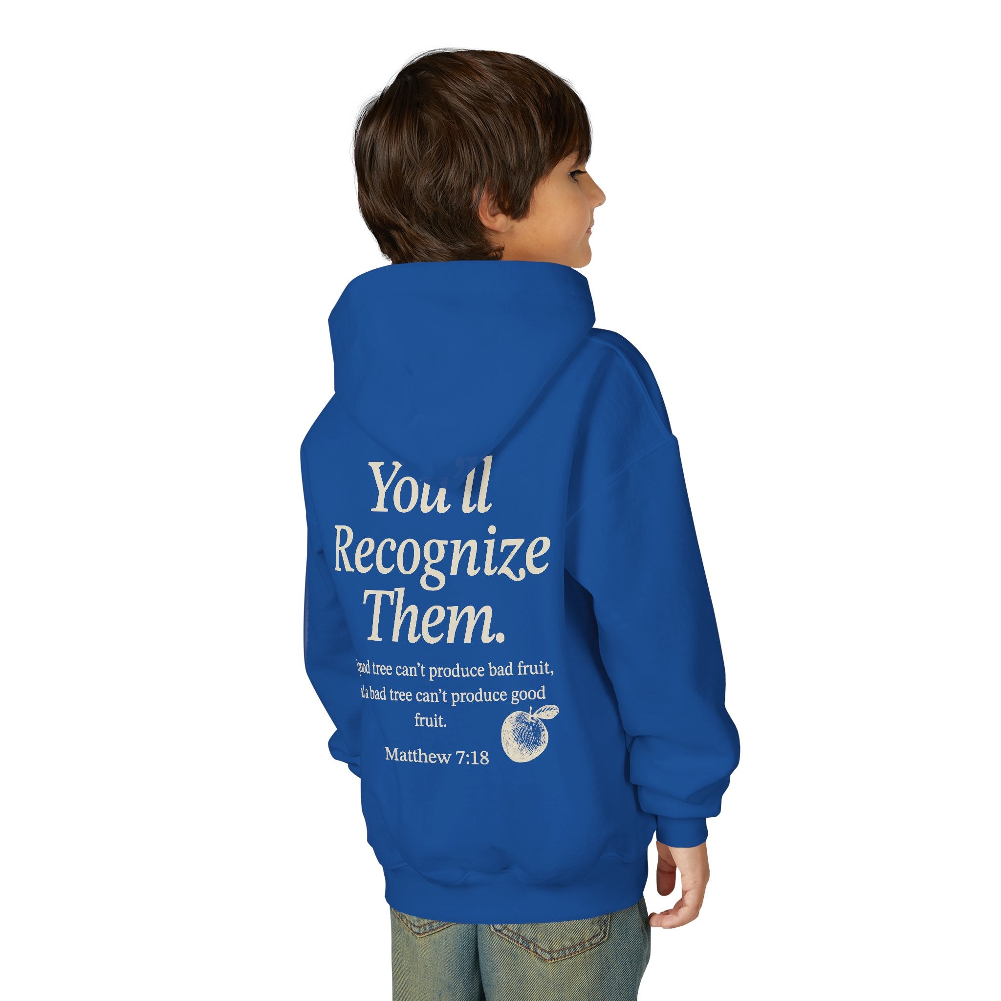Youth Hoodie – "By Their Fruit" Matthew 7:16-20