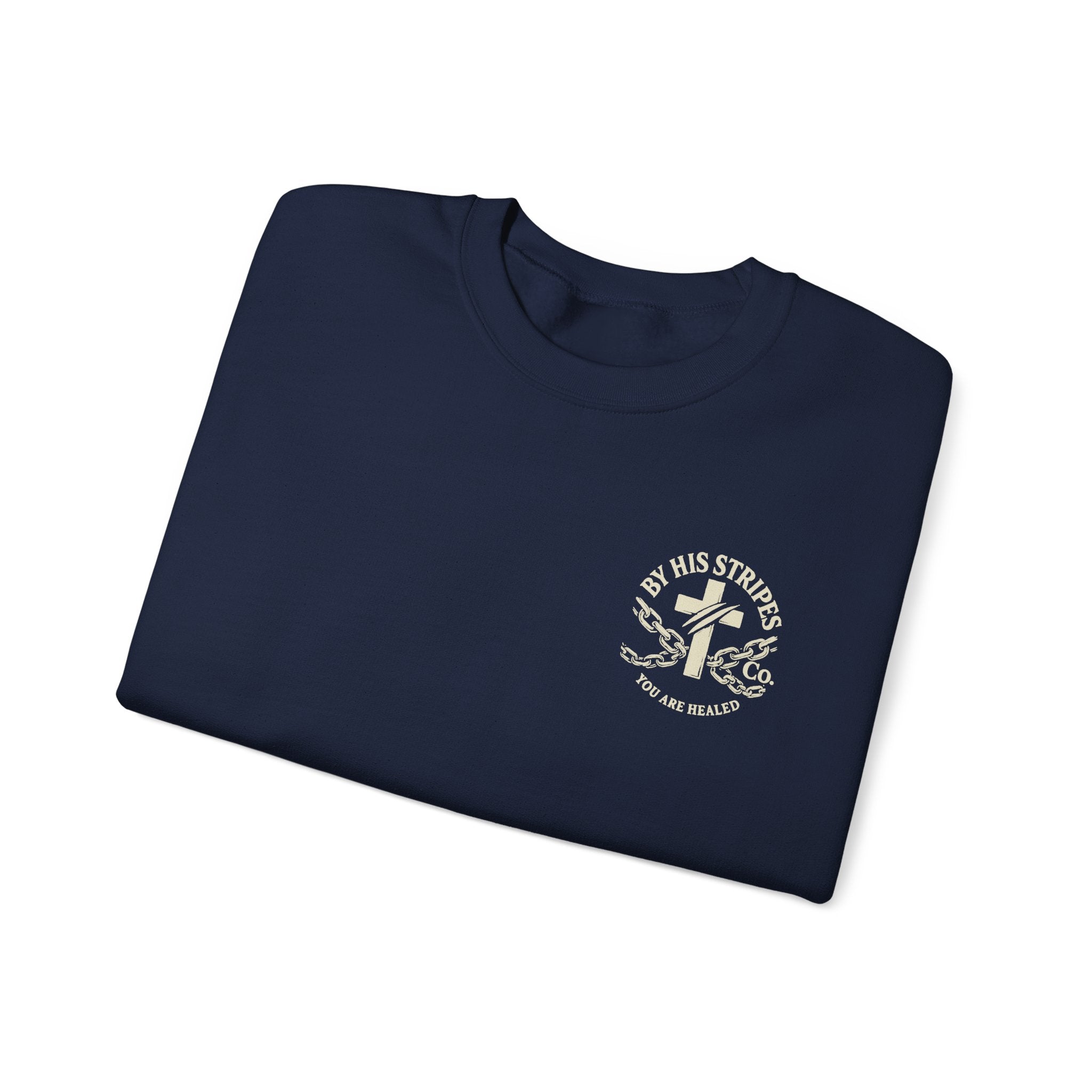 Walk in the Light Sweatshirt — Christian Faith Crewneck (1 John 2:7-10)