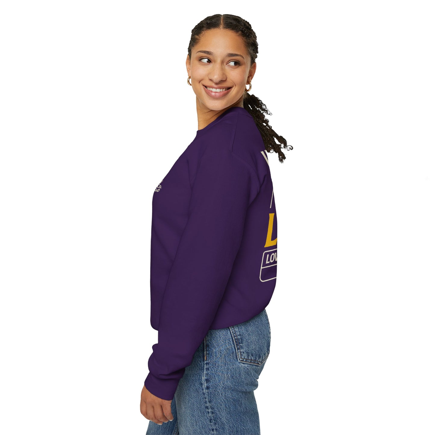 Adult Sweatshirt | WALK IN THE LIGHT -1 JOHN 2:7-10