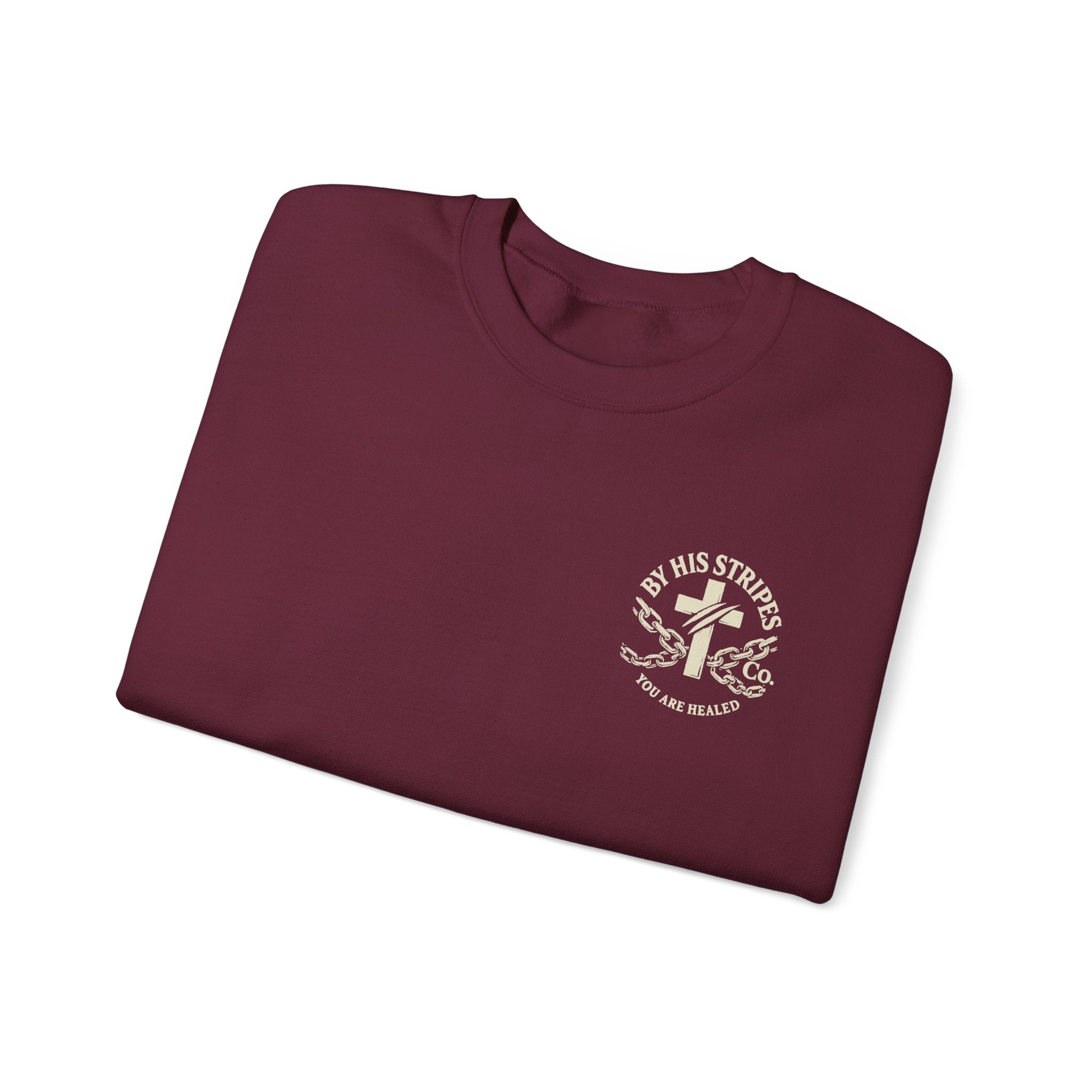 Walk in the Light Sweatshirt — Christian Faith Crewneck (1 John 2:7-10)