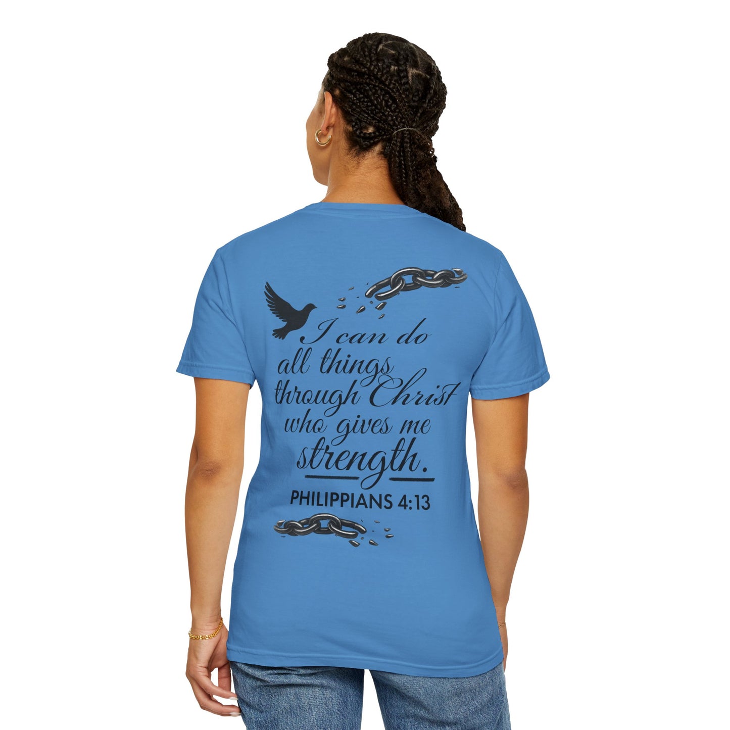 Empowering Unisex T-Shirt - Inspirational Quotes for Faith and Strength, Christian Apparel, Motivational Gift, Casual Wear, Spiritual [...]